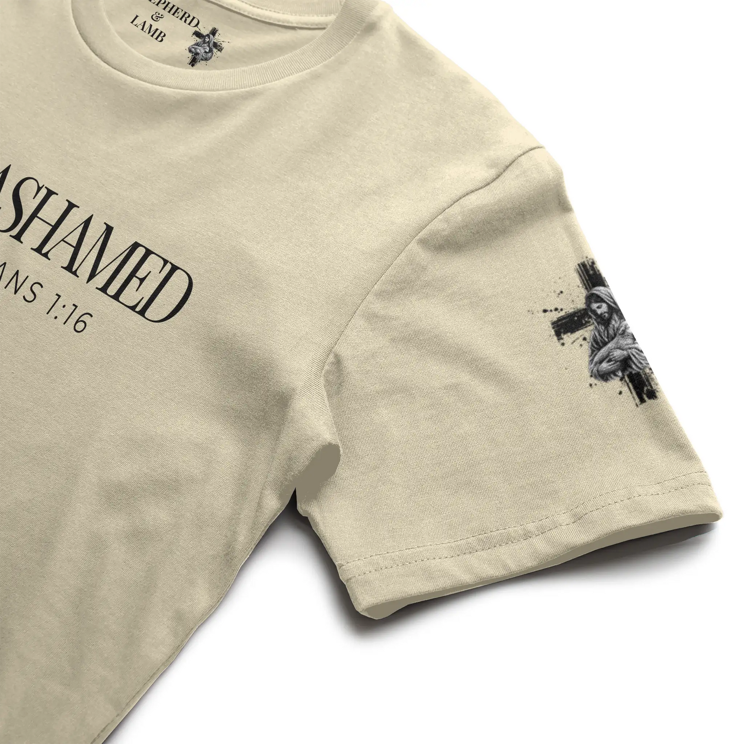 UNASHAMED Christian T-Shirt | Romans 1:16 Bible Verse Shirt