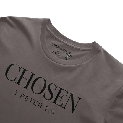 CHOSEN Christian T-Shirt | 1 Peter 2:9 Bible Verse Shirt