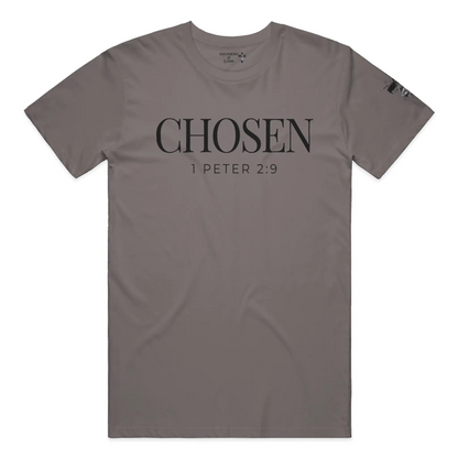 CHOSEN Christian T-Shirt | 1 Peter 2:9 Bible Verse Shirt