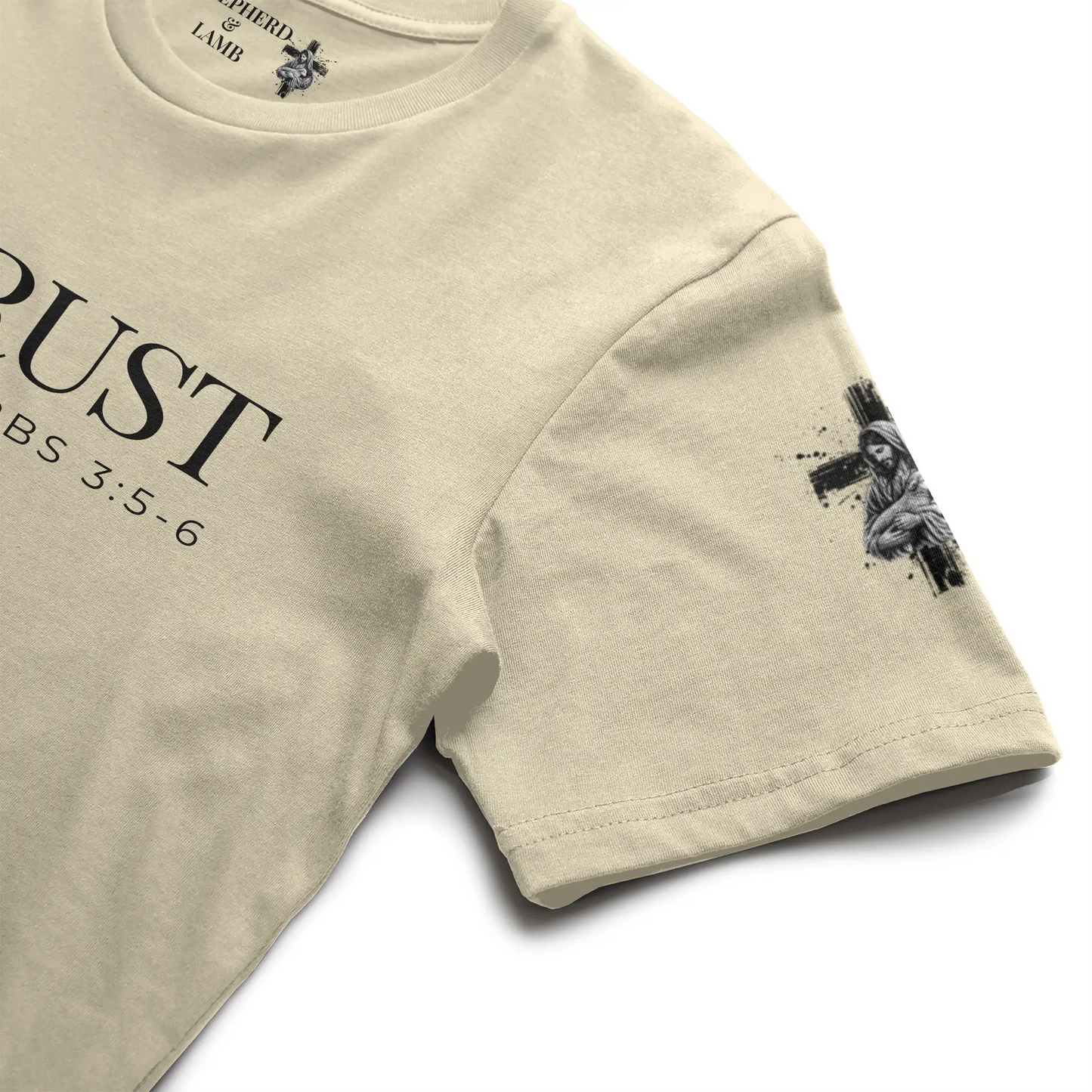 TRUST Christian T-Shirt | Proverbs 3:5–6 Bible Verse Shirt