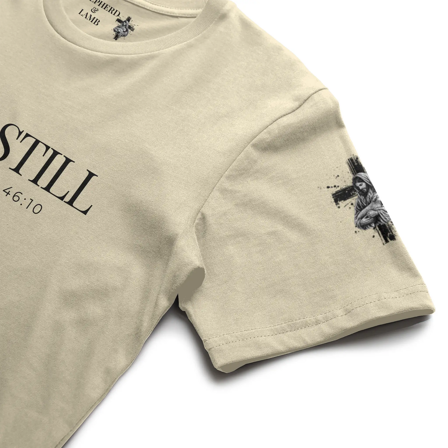 BE STILL Christian T-Shirt | Psalm 46:10 Bible Verse Shirt