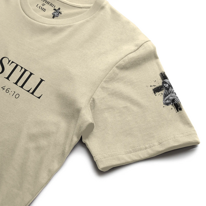 BE STILL Christian T-Shirt | Psalm 46:10 Bible Verse Shirt