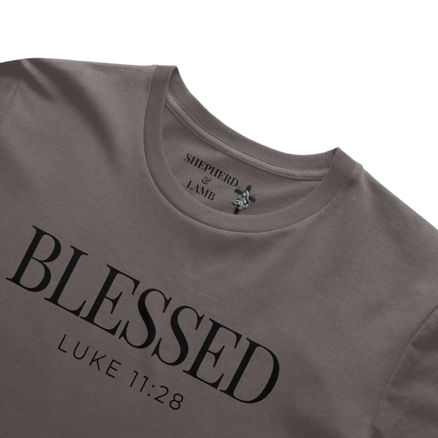 BLESSED Christian T-Shirt | Luke 11:28 Bible Verse Shirt