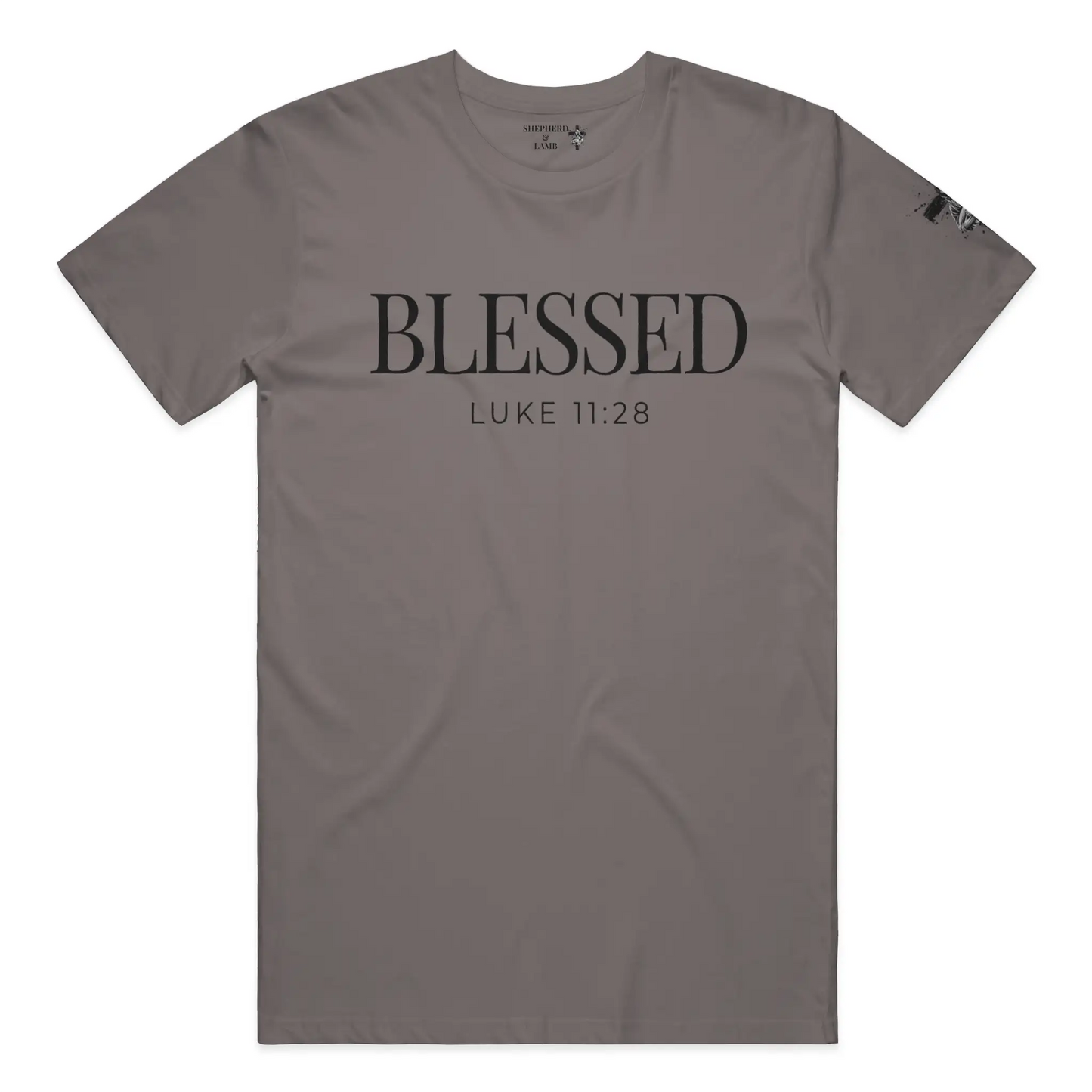 BLESSED Christian T-Shirt | Luke 11:28 Bible Verse Shirt