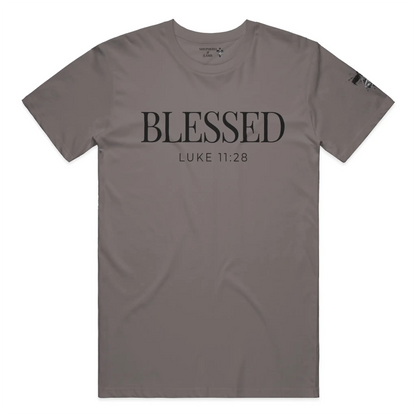 BLESSED Christian T-Shirt | Luke 11:28 Bible Verse Shirt