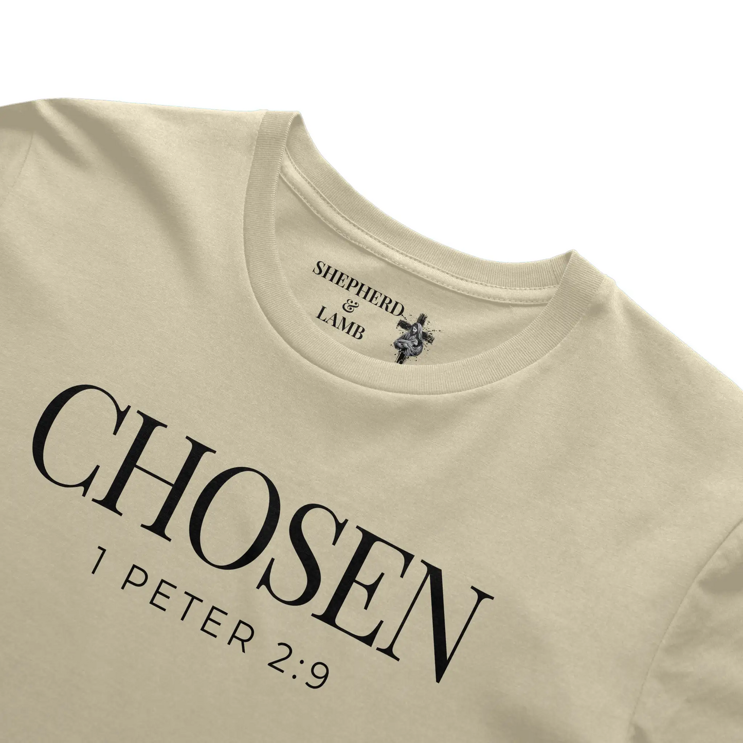 CHOSEN Christian T-Shirt | 1 Peter 2:9 Bible Verse Shirt