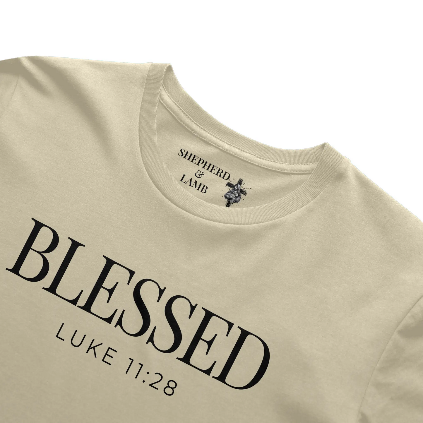 BLESSED Christian T-Shirt | Luke 11:28 Bible Verse Shirt
