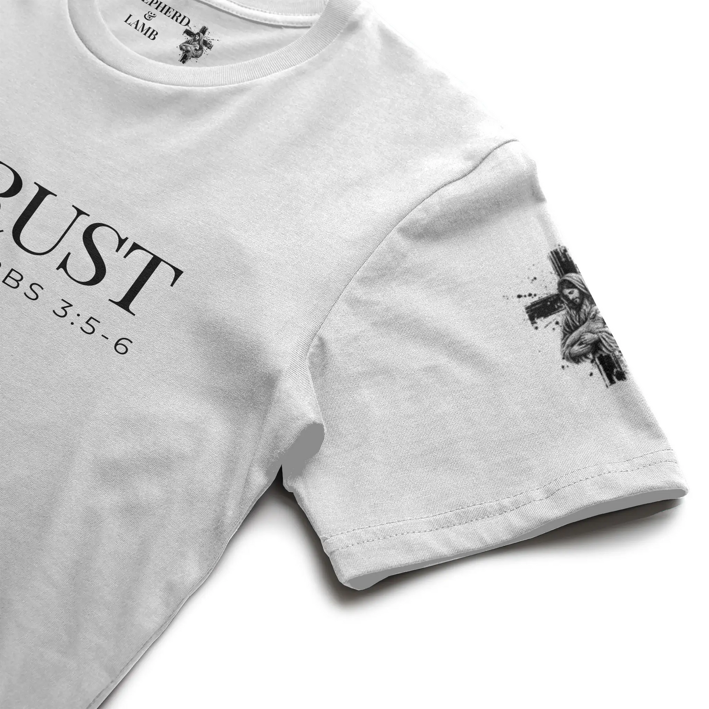 TRUST Christian T-Shirt | Proverbs 3:5–6 Bible Verse Shirt